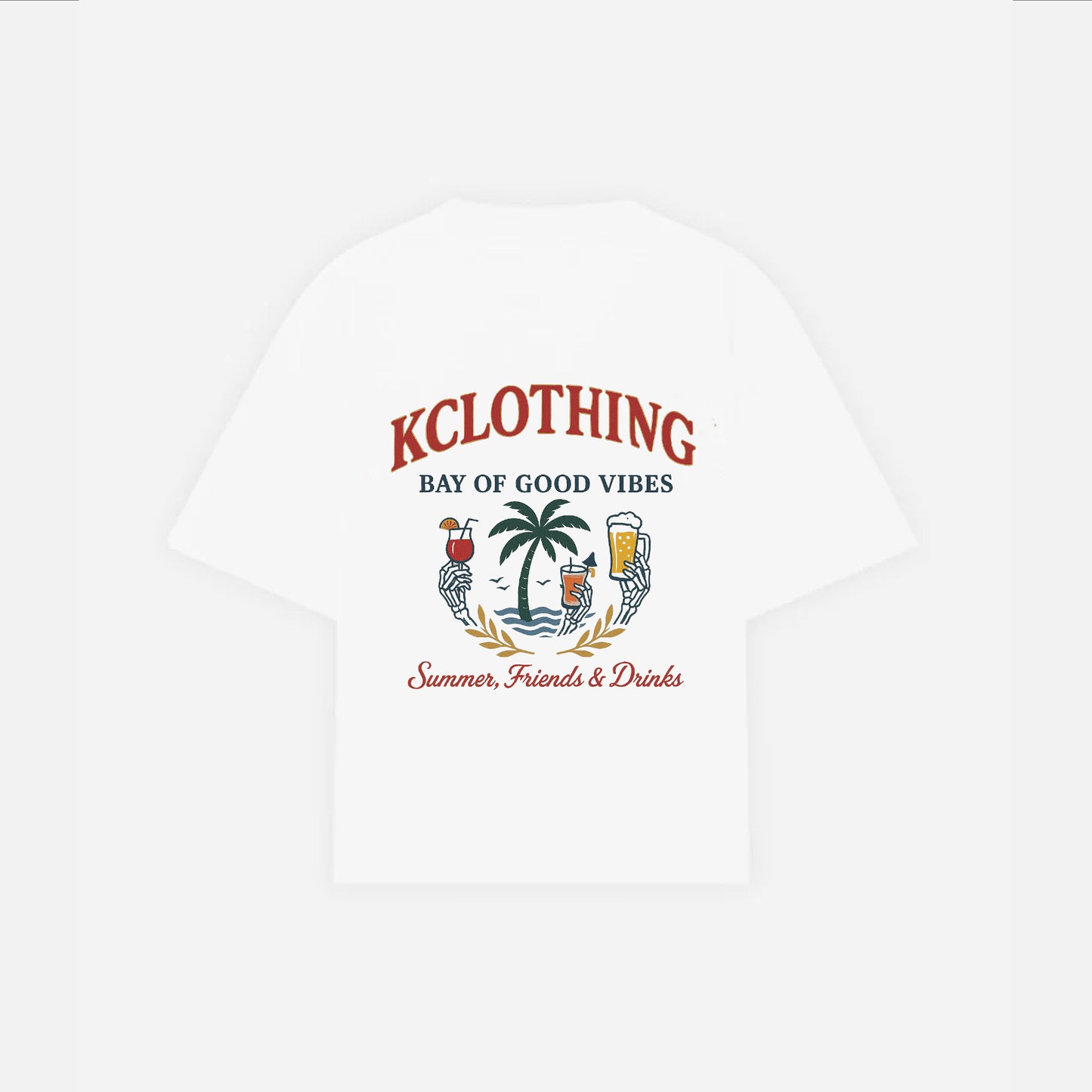 Good Vibes Crop Tee – Welcome Summer