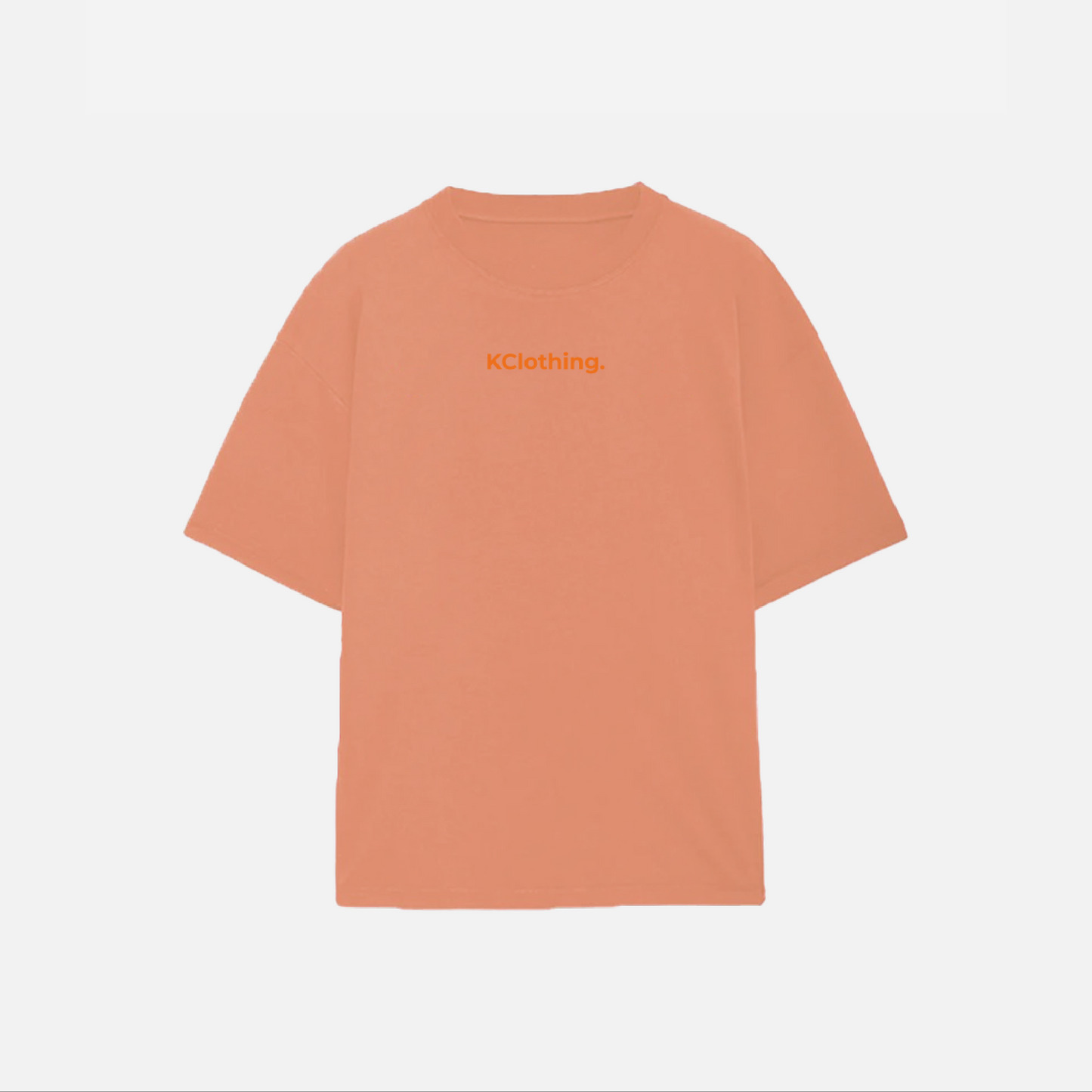 Enjoy First Orange Oversized Tee – Welcome Summer