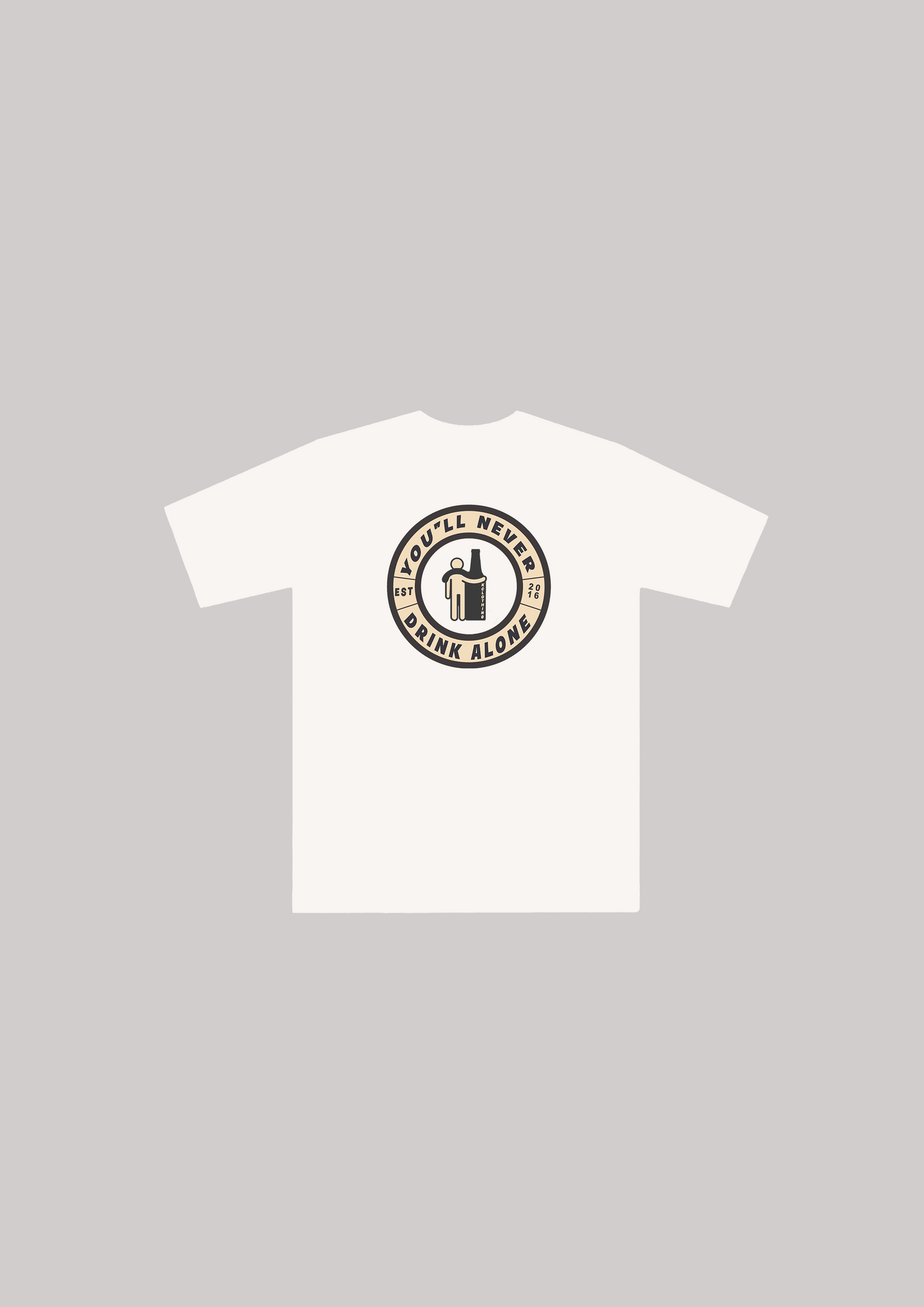 You Will Never Drink Alone Crop Tee – DRINKERS S.22.
