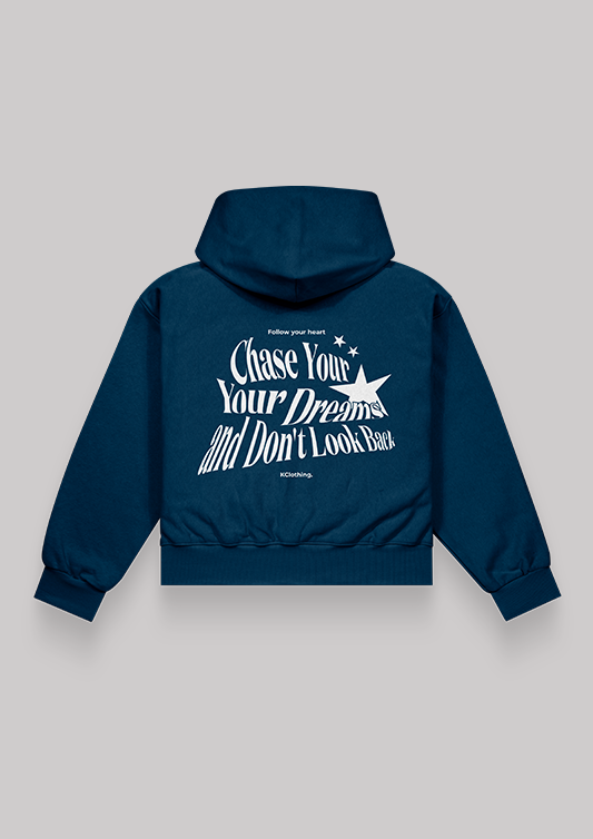 Dreams Navy Oversized Hoodie – Midnight Therapy Series
