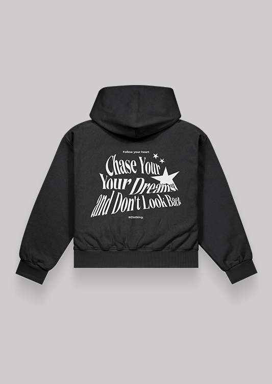 Dreams Charcoal Oversized Hoodie – Midnight Therapy Series