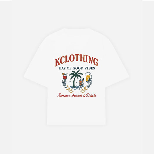 Good Vibes Crop Tee – Welcome Summer